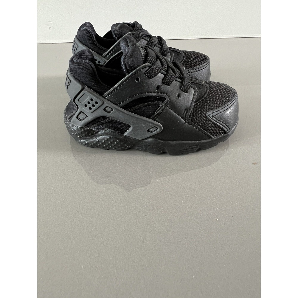 Nike Huarache Run Black 704950-016 Toddler Size 5C